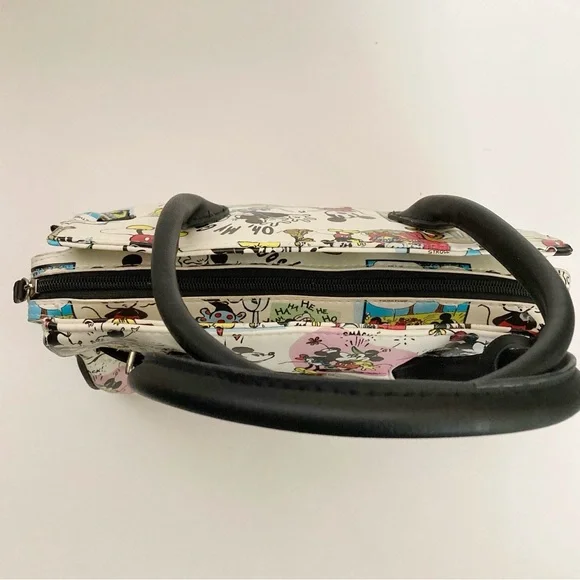 Disney Mickey Mouse Minnie Comic Strip Locket Handbag - Picture 6 of 8